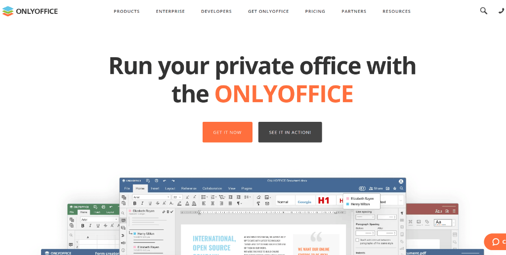 OnlyOffice document management app