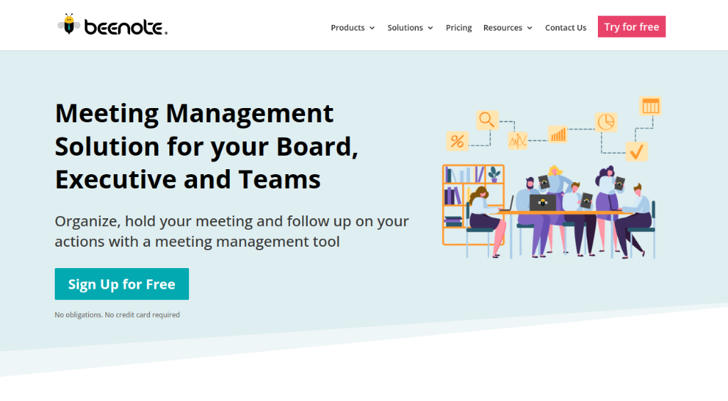 BeeNote: meeting software
