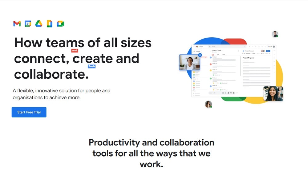 Google Workspace - team collaboration tool