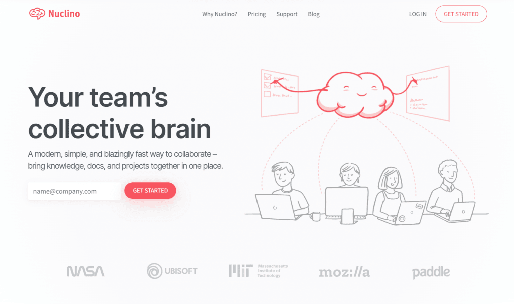 Nuclino: app like confluence
