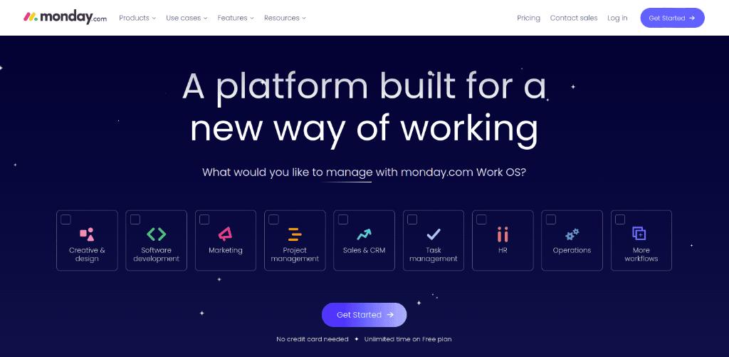 Monday - Best alternative to Trello
