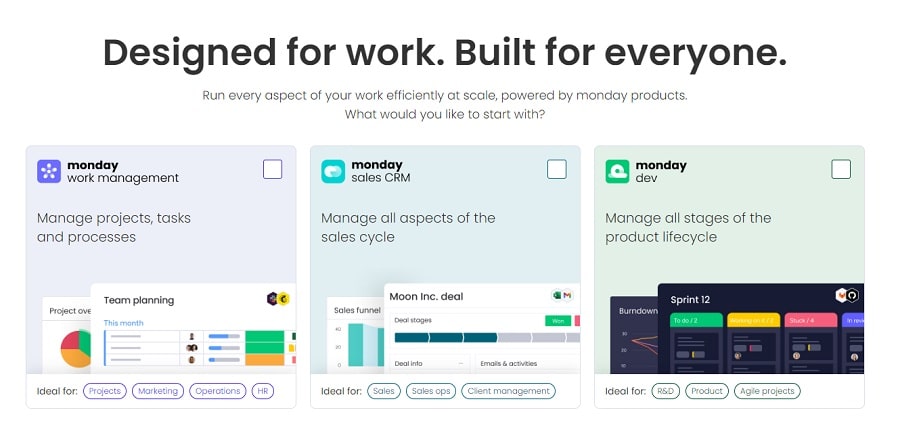 Monday - Project risk mangement software