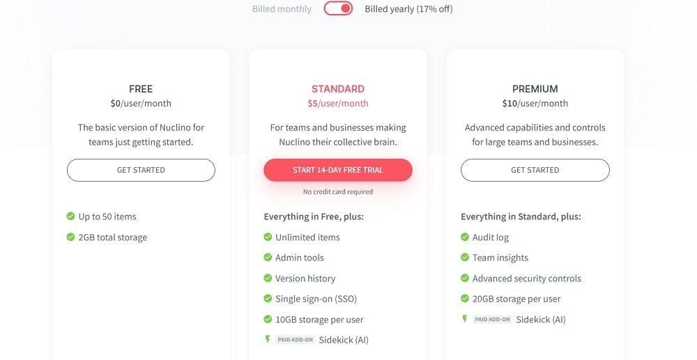 Nuclio Pricing