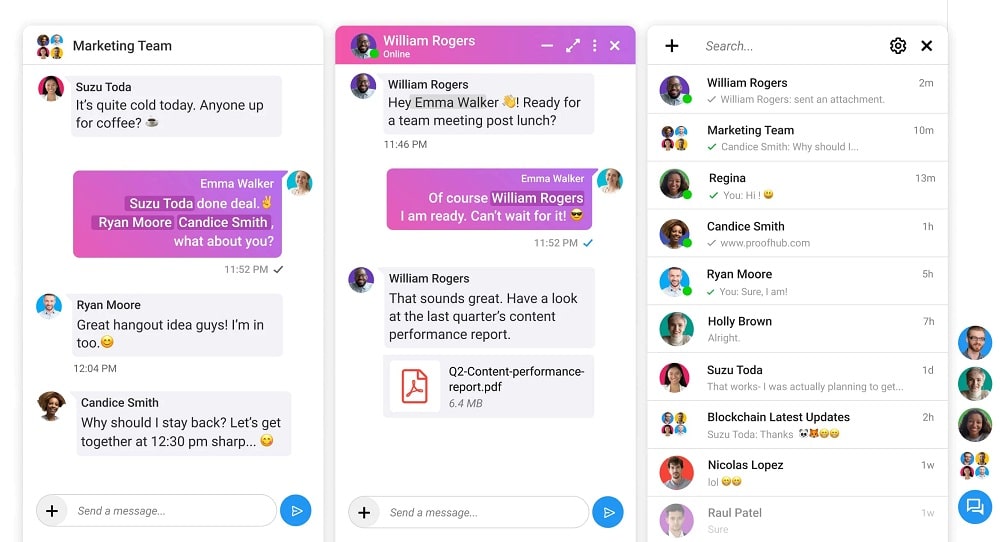 ProofHub Chat
