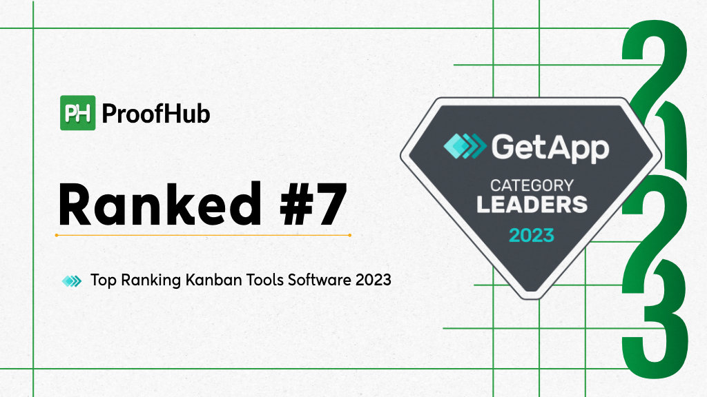 ProofHub Recognized as One of The Leading Kanban Tools in GetApp’s 2023 Awards