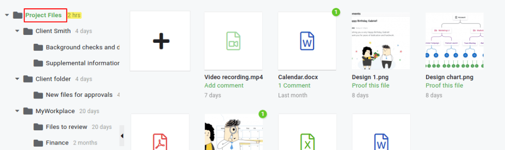 Upload, organize, and collaborate on files smartly and efficiently