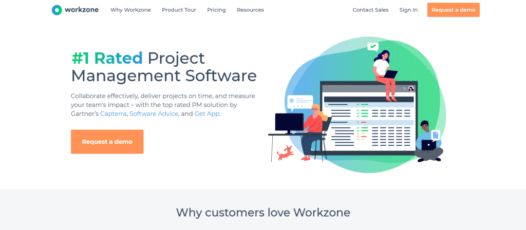 workzone tool as top alternative to teamwork