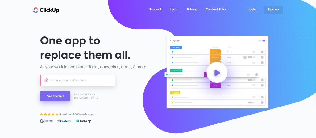 ClickUp: project management collaboration tools