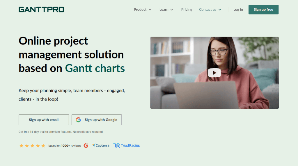 GanttPRO: best tool for visual project management