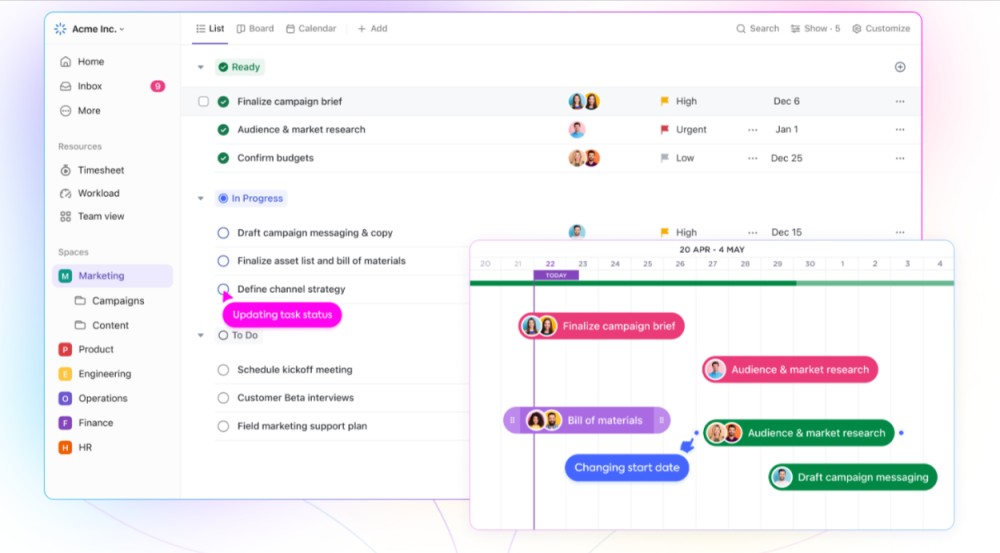 ClickUp - Tool for project management