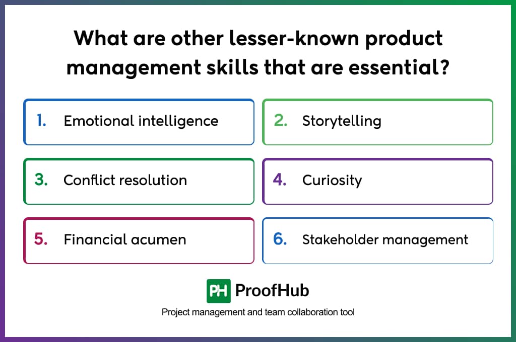 Product management skills that are essential