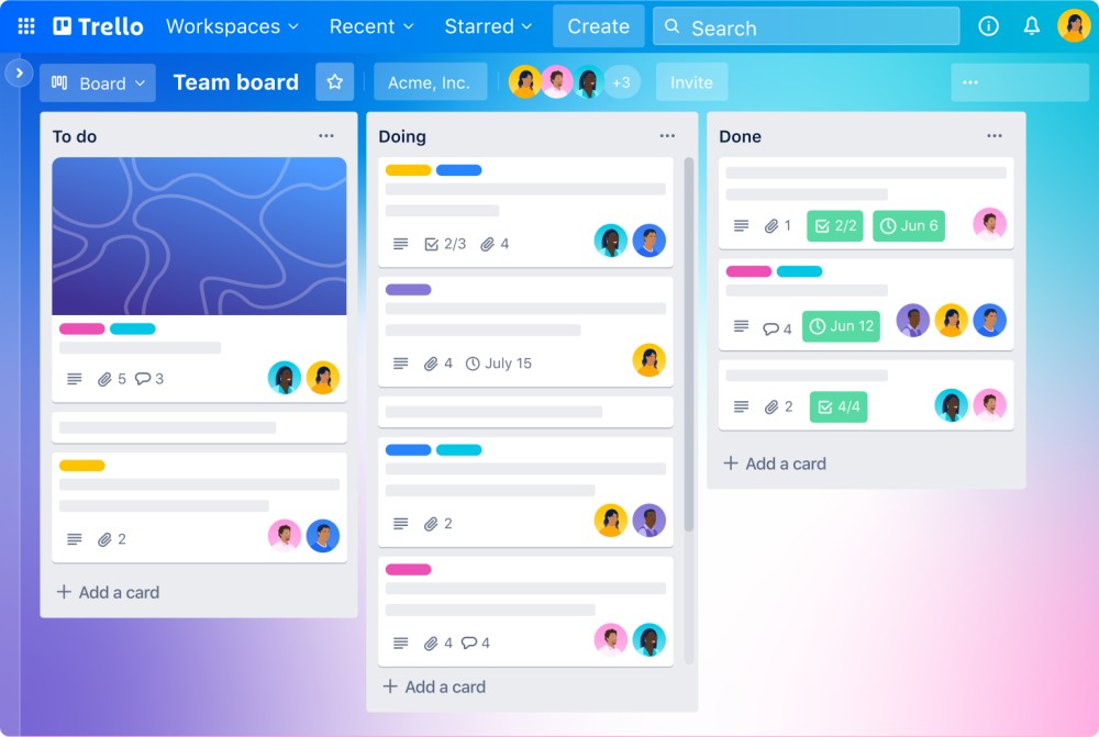 Trello - Task management