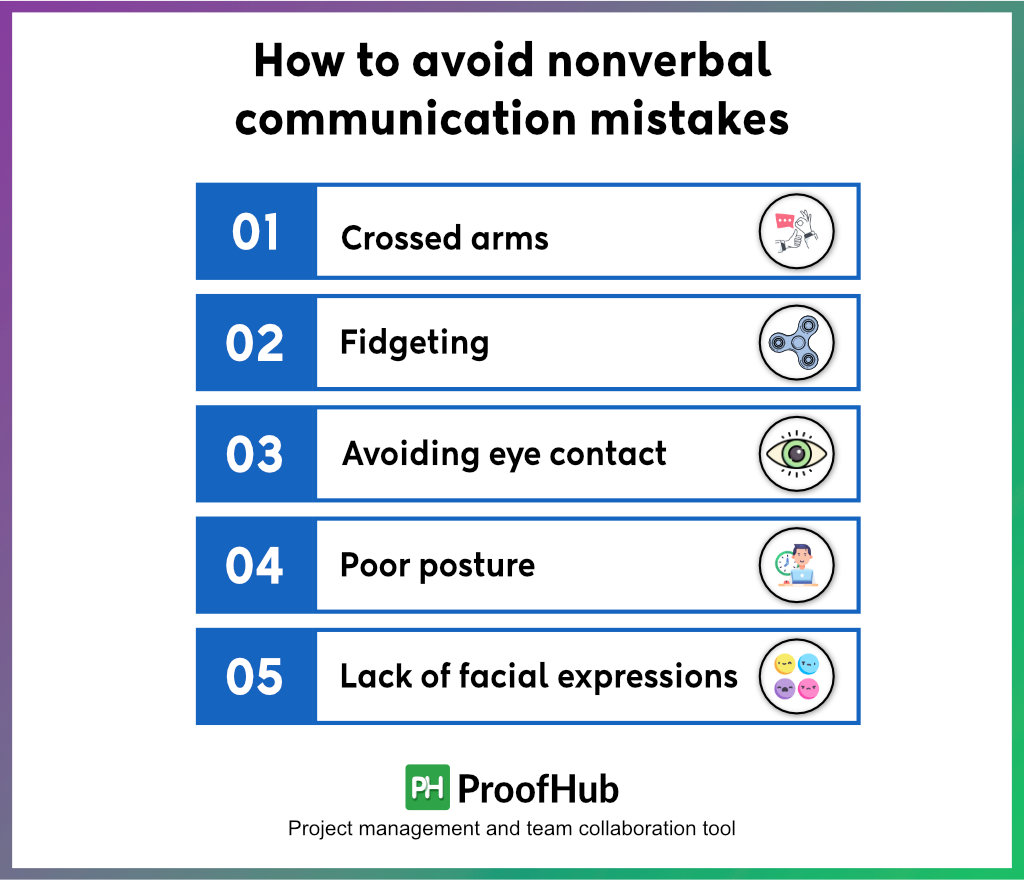 How to avoid nonverbal communication mistakes