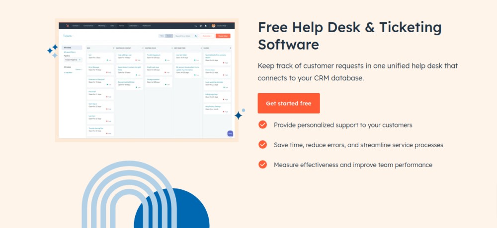 HubSpot - Help Desk Software