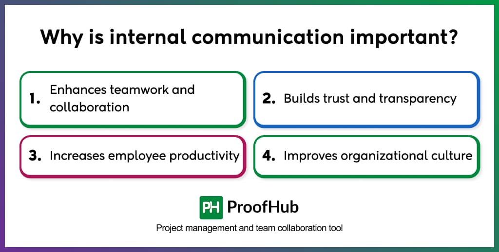 Why is internal communication important