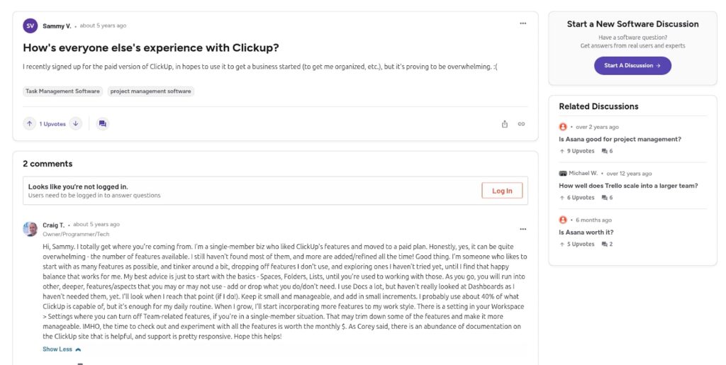 Cluttered user interface