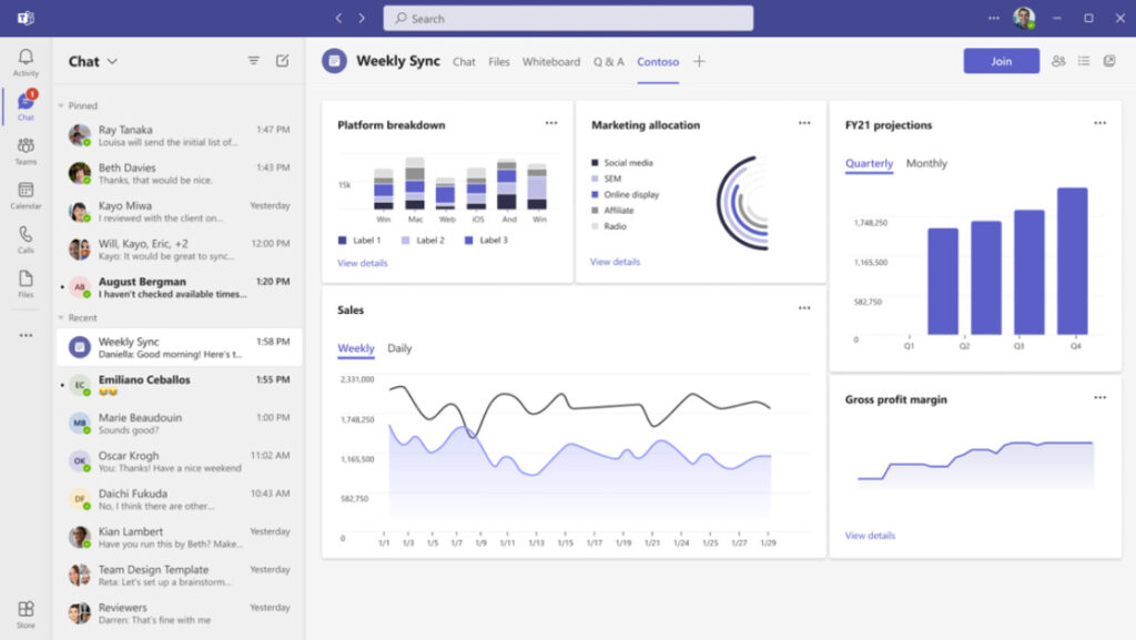 Microsoft teams