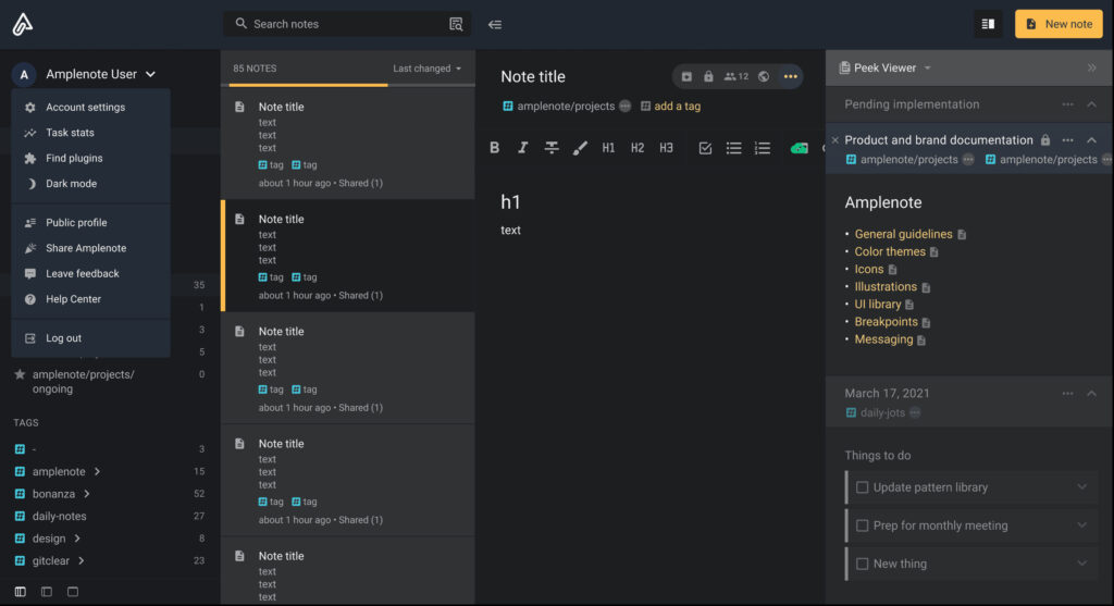 Amplenote
