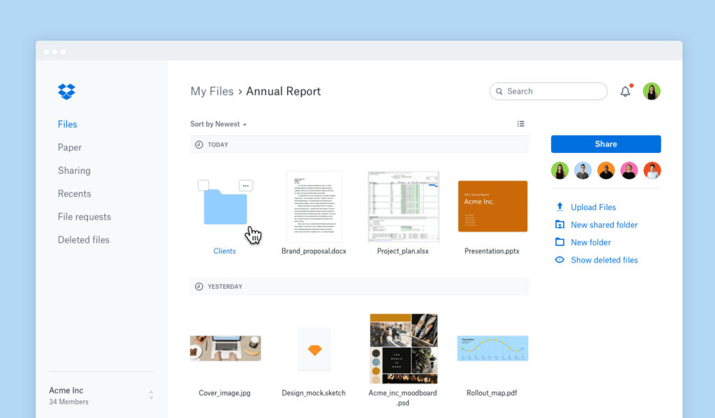 Dropbox Paper