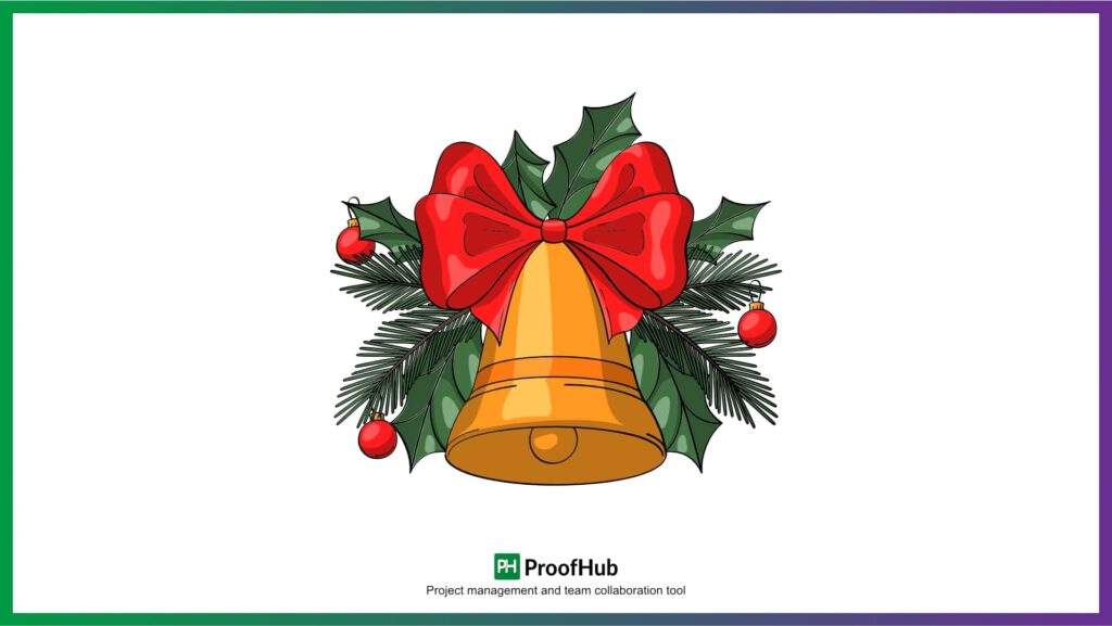 Jingle bell ceiling decorations