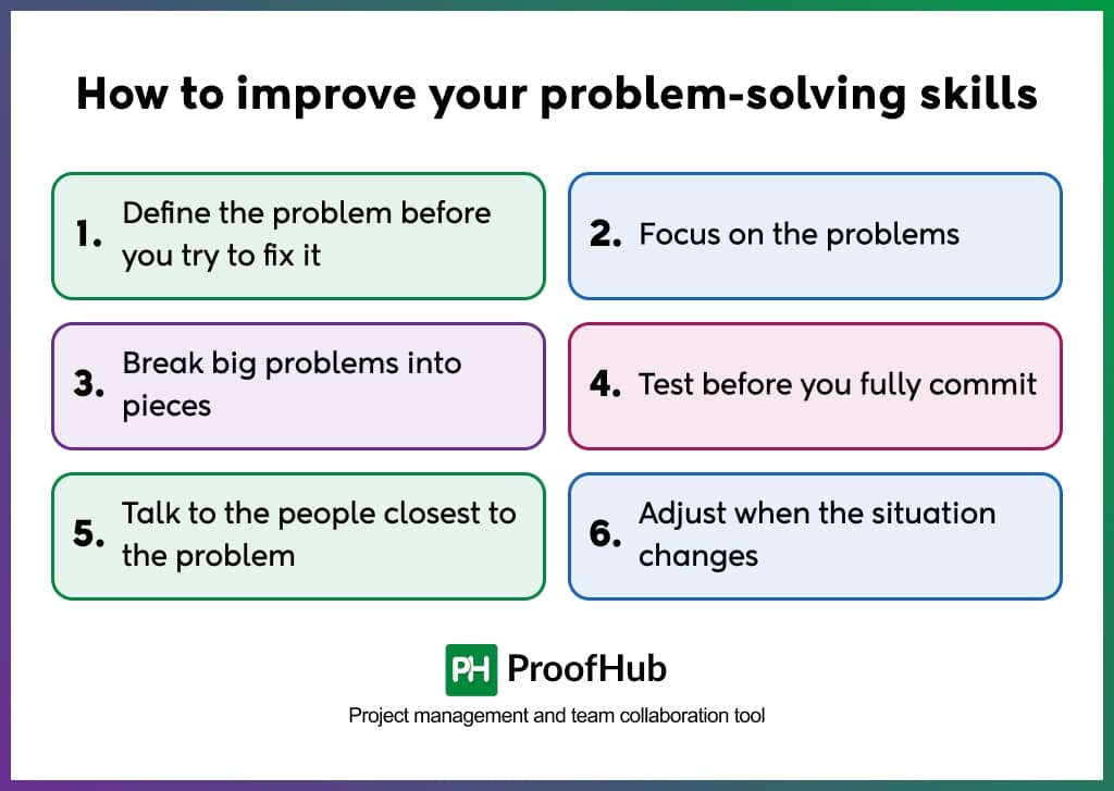How to improve your problem-solving skills