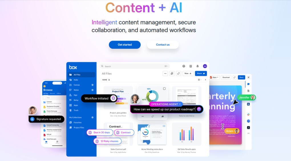 Box-AI Powered Content Management Collaboration