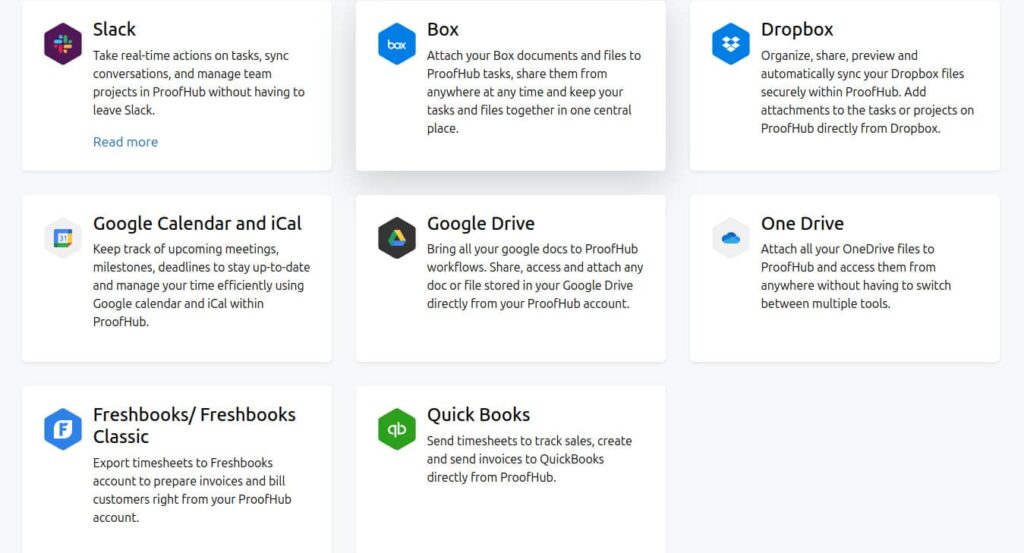 Integrations