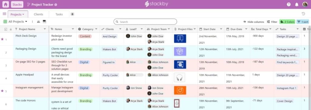 Stackby