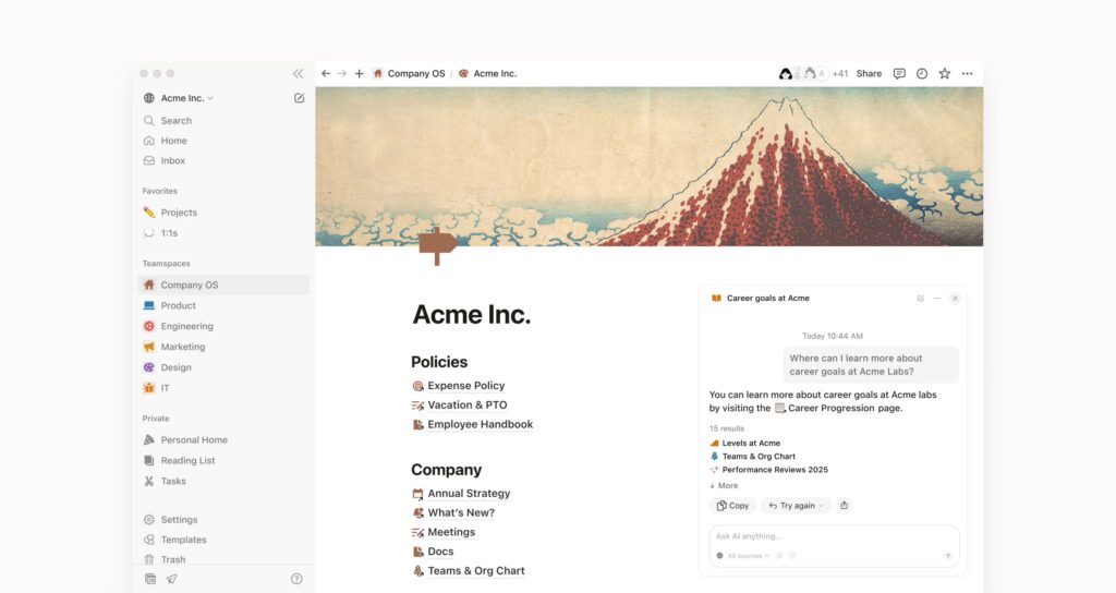 Notion as alternative to trello