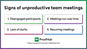 Unproductive Sign Wasting Time in Meetings? Here’s How to Fix It