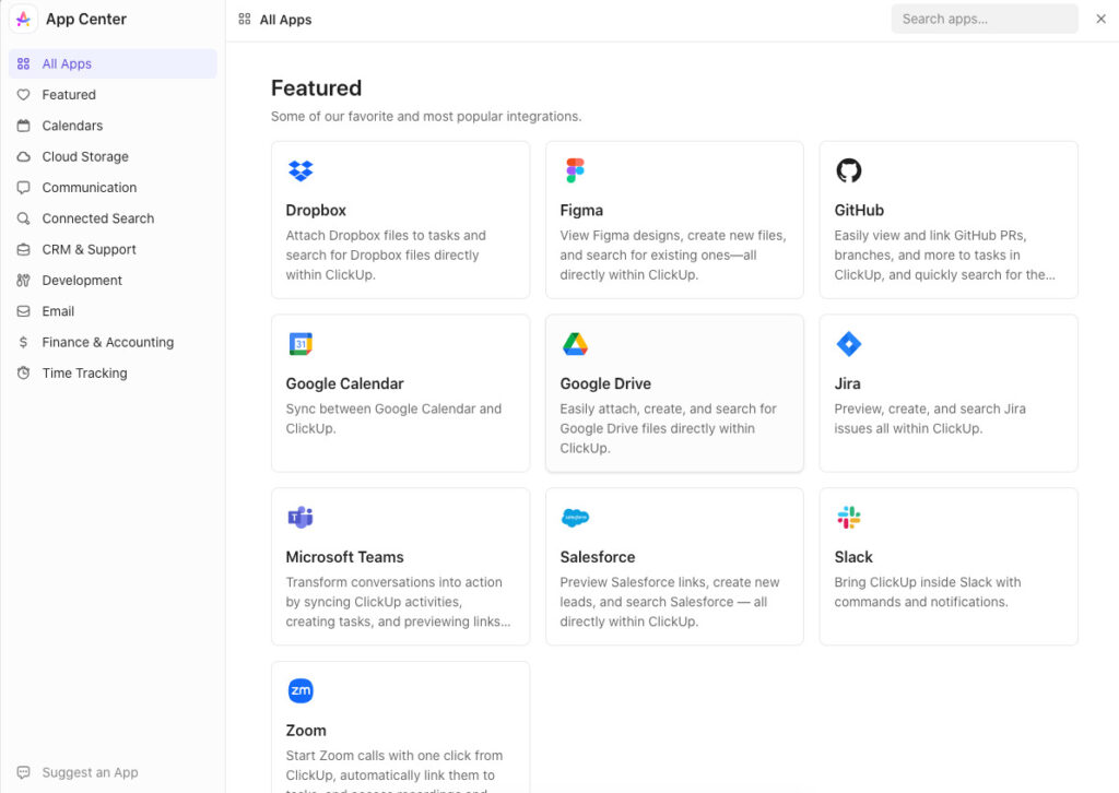 ClickUp Integrations
