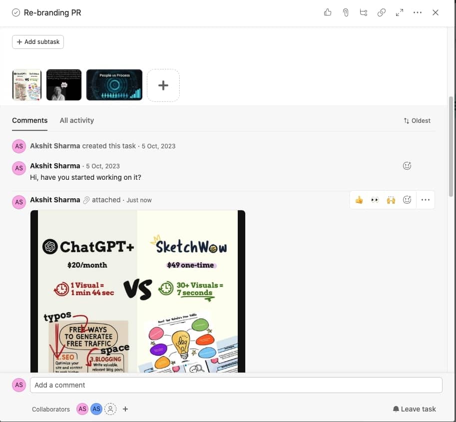 Attachments & file previews