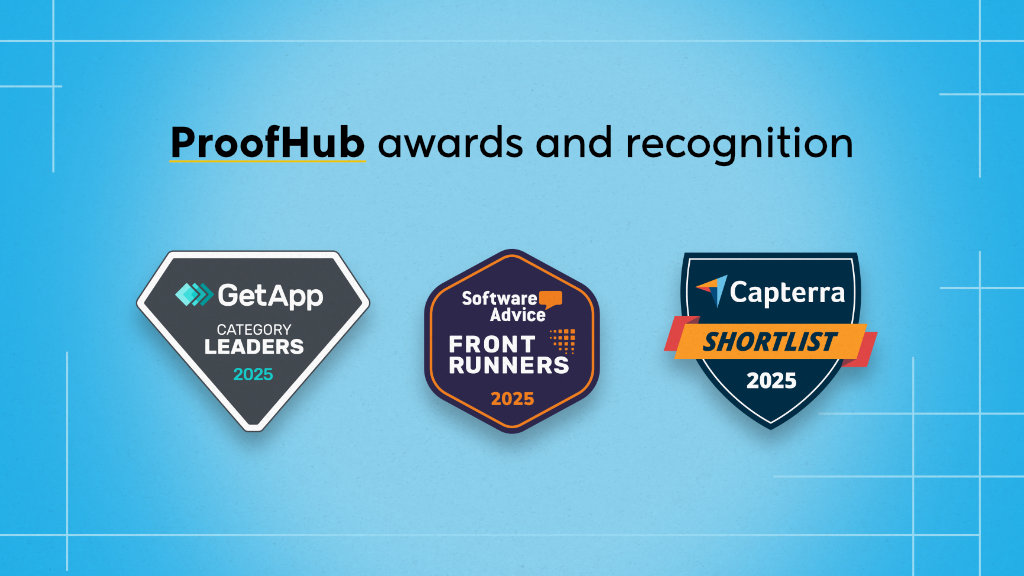 ProofHub awards and recognition: What the industry is saying