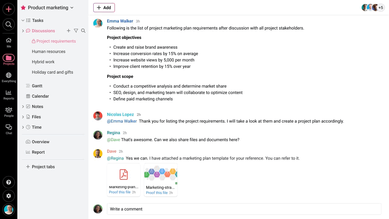 implement MOCHA framework with ProofHub