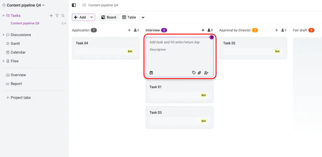 Add tasks as cards-2