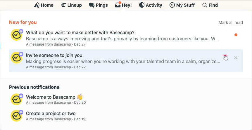 Basecamp Collaboration and communication
