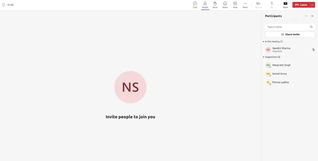 Microsoft teams Collaboration features