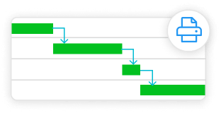 Print Gantt charts
