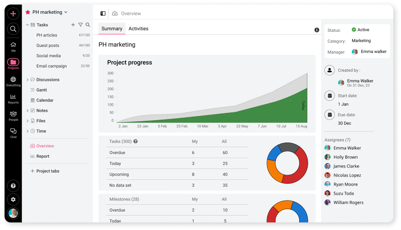 Overview of project report