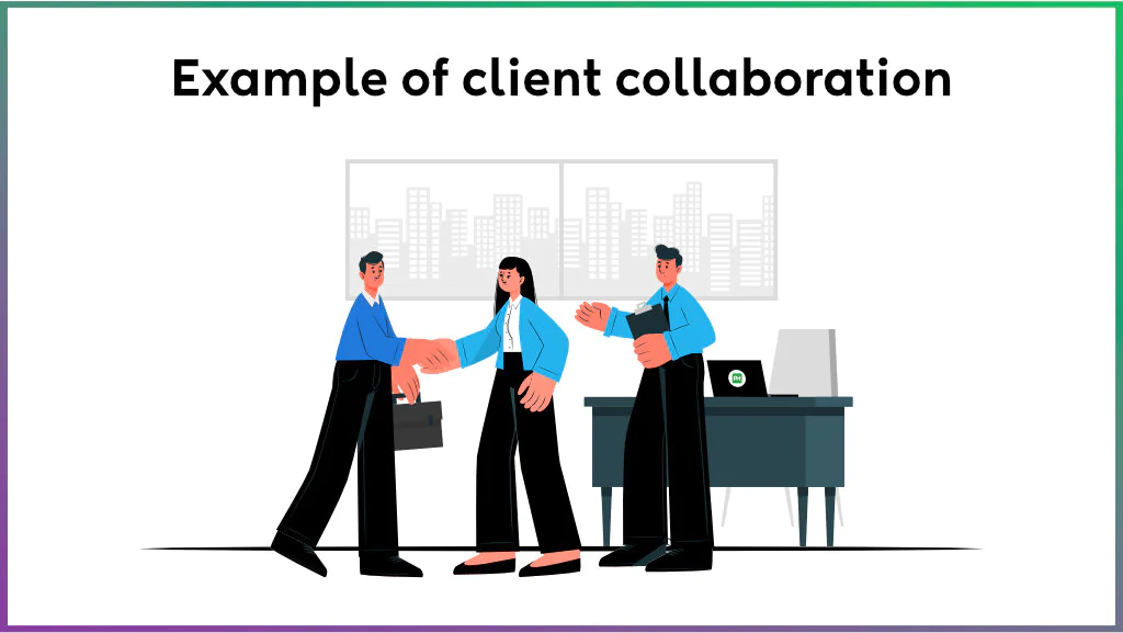client collaboration example