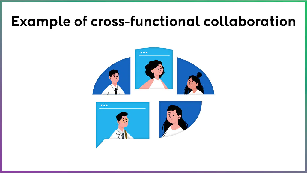 cross-functional collaboration example