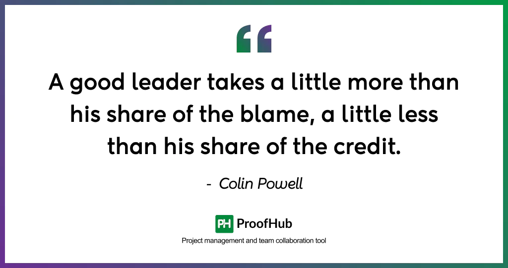 Leadership collaboration quotes - Colin Powell