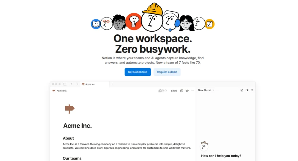 Notion - AI workspace