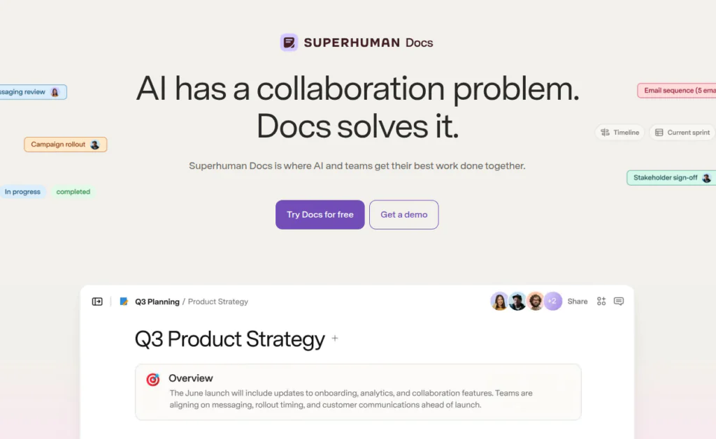 superhuman Docs